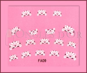 3-D Nail Sticker French Style Model FA09