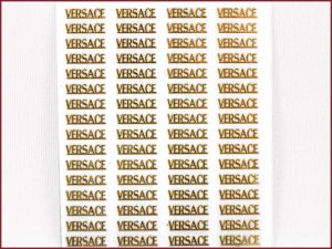3-D Nail Sticker model 006 Versace 18k006