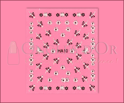 3-D Nail Sticker model HA10