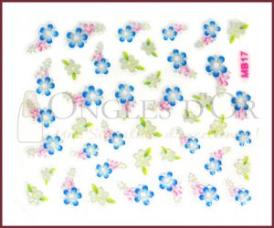 3-D Nail Sticker model MB17