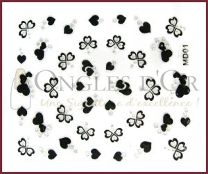 3-D Nail Sticker model MD01