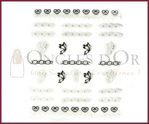 3-D Nail Sticker model MF27