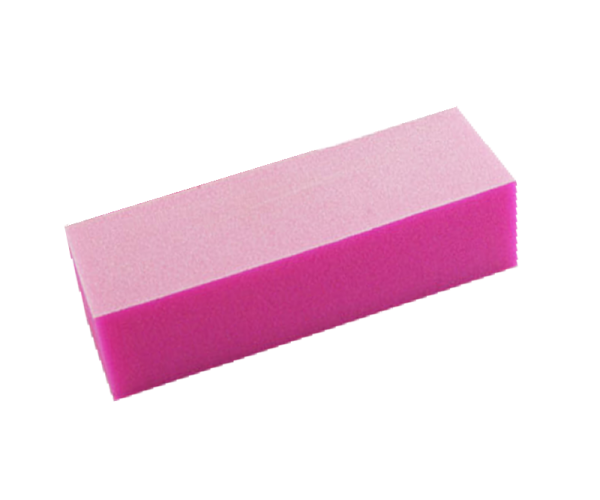 3 Sided Pink Buffer Block 100/180 (Unit)