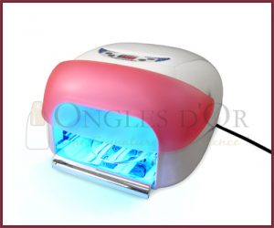 36 Watts Numeric UV Lamp with Fan - White and Pink 110 V