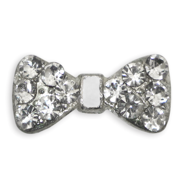 3D Nail Decoration – Bow #43 – White