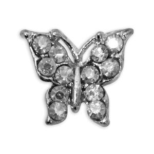 3D Nail Decoration - Butterfly #61 - Clear