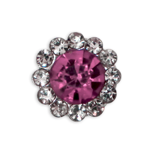 3D Nail Decoration - Flower #20 - Pink