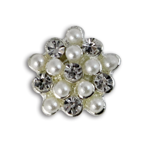 3D Nail Decoration - Flower #30 - White
