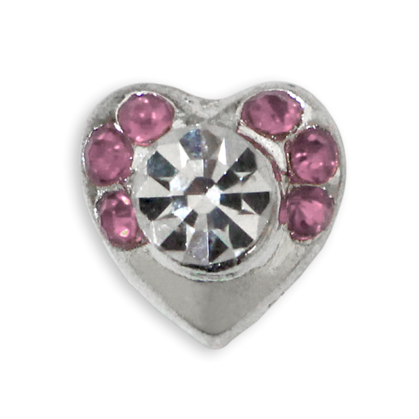 3D Nail Decoration – Heart #185 – Pink