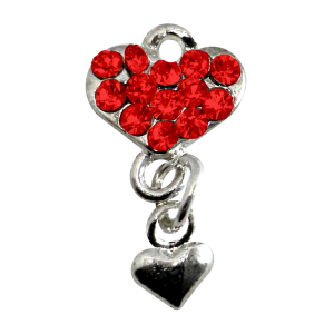3D Nail Decoration - Heart #71 - Red