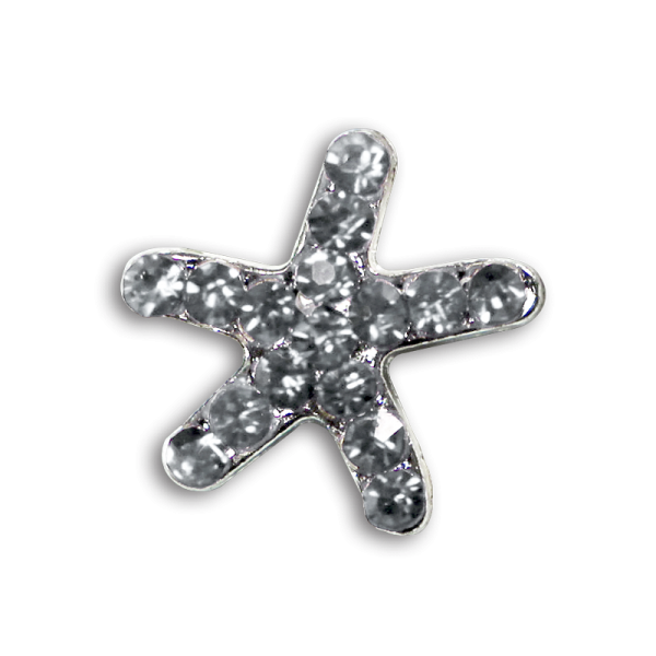 3D Nail Decoration – Star #186 – Clear