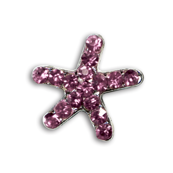 3D Nail Decoration - Star #186 - Pink