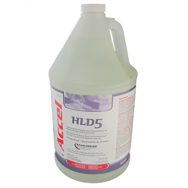 Accel HLD5 Disinfectant Radical in 5 minutes (4 liters)