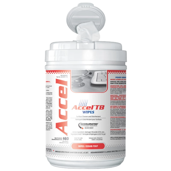 Accel TB Cleaner for Surfaces Wipes (160)