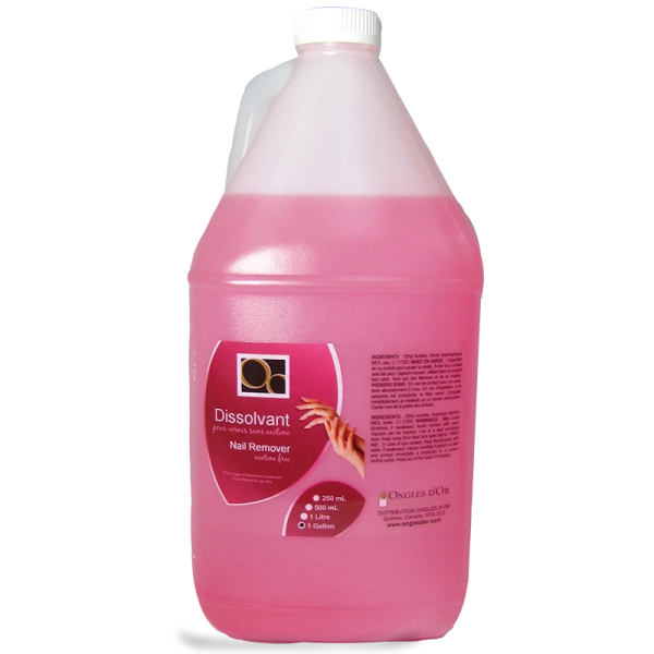 Acetone Free Nail Polish Remover Gallon