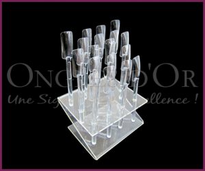 Acrylic Display and Nail Sticks (18 sticks)
