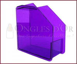 Acrylic Nail Forms Dispenser - Purple Color