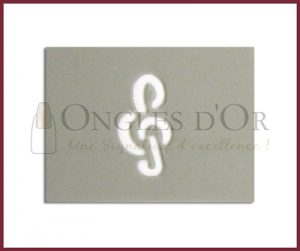 Adhesive Stencil 09 Trebel Key (10 pcs) PA09