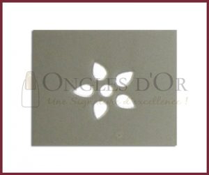 Adhesive Stencil 20 Flower (5 petals) (10 pcs) PA20