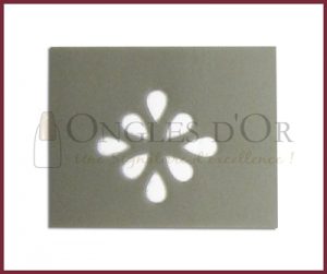Adhesive Stencil 21 Floral Pattern 1 (10 pcs) PA21