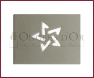 Adhesive Stencil 24 Star (10 pcs) PA24