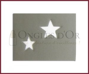 Adhesive Stencil 25 Star Duo (10 pcs) PA25