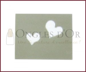Adhesive Stencil 27 Heart Duo (10 pc) PA27