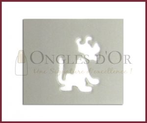 Adhesive Stencil 30 Dog (10 pcs) PA30