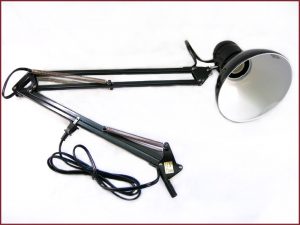 Adjustable Table Lamp - Black 110 V