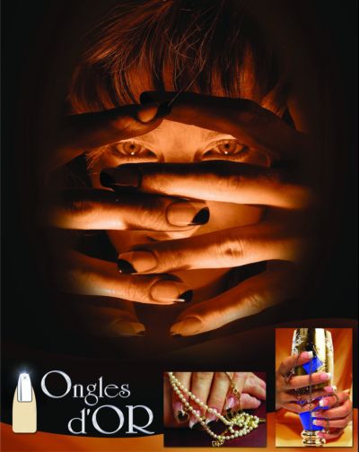 Affiche (poster) Ongles d'or (Yeux)