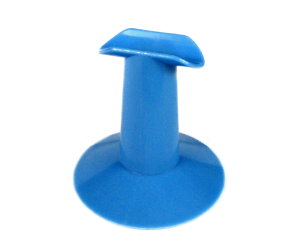 Airbrush Plastic Finger Stand - Blue
