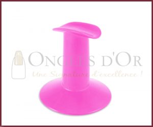 Airbrush Plastic Finger Stand - Pink