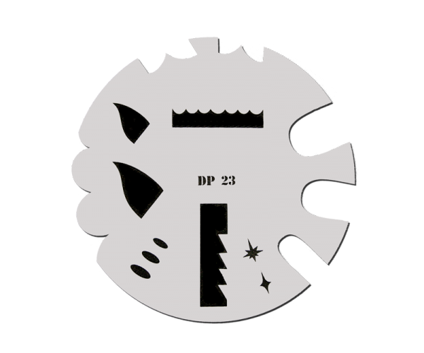 Airbrush Stencil model DP23