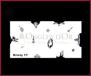Airbrush Stencil model KRISTY17