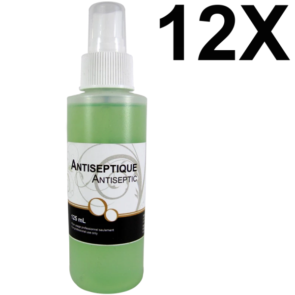 Antiseptic with Spray Pump 125 mL (12 pcs)