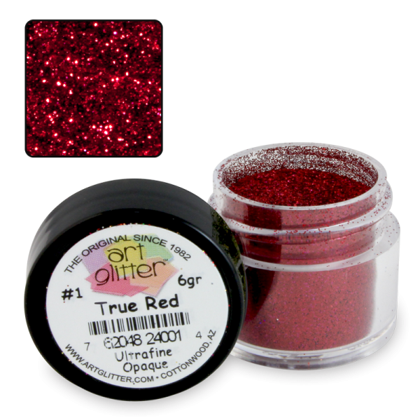 Art Glitter 1 True Red 1/4 oz