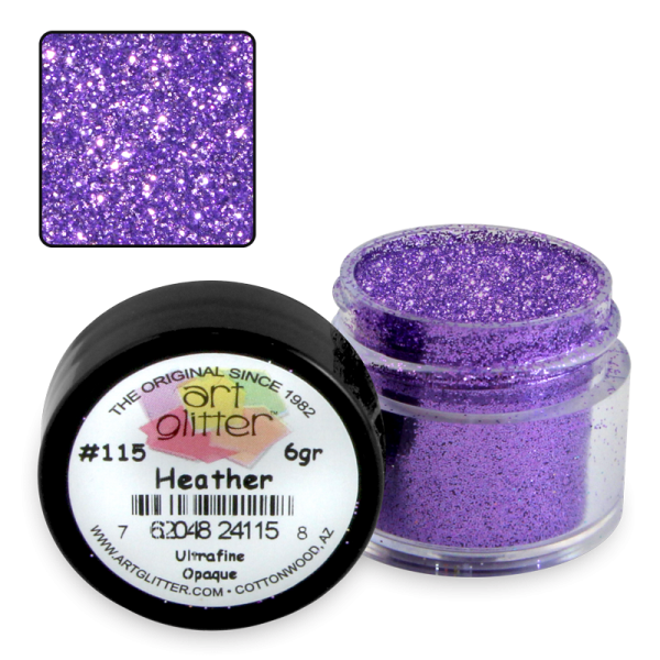 Art Glitter 115 Heather 1/4 oz