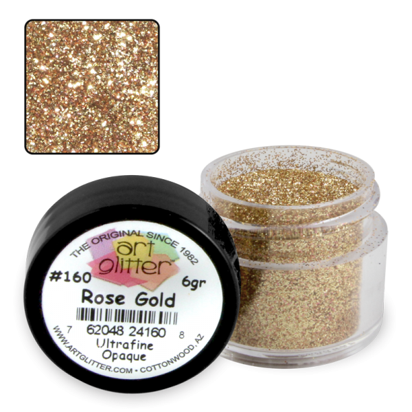 Art Glitter 160 Rose Gold 1/4 oz