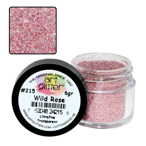 Art Glitter 215 Wild Rose 1/4 oz