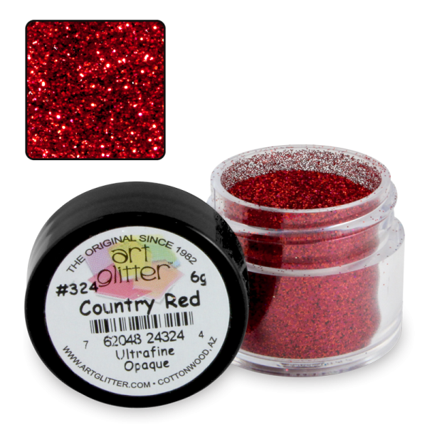 Art Glitter 324 Country Red 1/4 oz