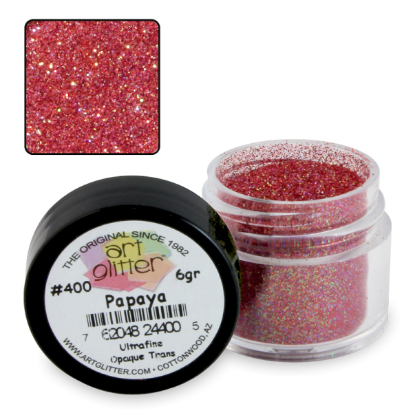 Art Glitter 400 Papaya 1/4 oz