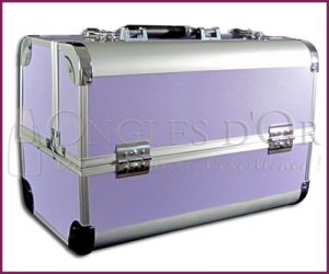 Beauty Case Model #2 - Purple Color