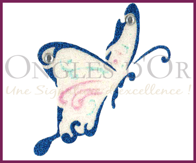 Body Jewelry Sticker Butterfly GFB-064