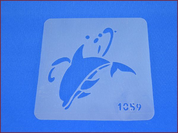 Body Stencil #1059 (Daulphin)