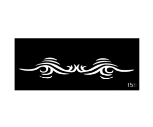Body Stencil #158 (2" x 6") (Tribal Design)