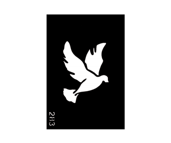 Body Stencil #283 (3" x 4") (Dove)