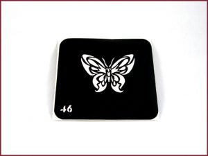 Body Stencil #46 (Butterfly)