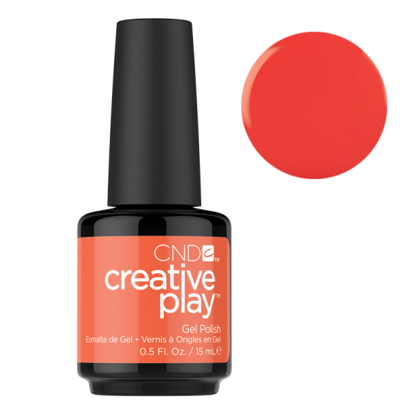 CND Creative Play Gel Polish #422 Mango About Town Red – CND Creative Play