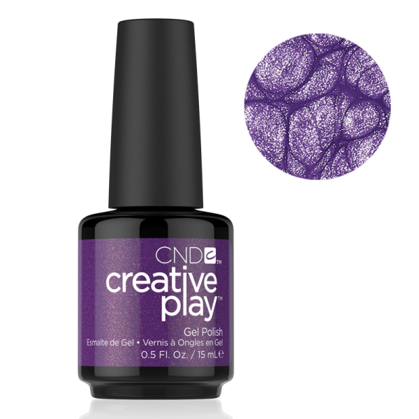 CND Creative Play Gel Polish #455 Miss Purplelarity 0.5oz