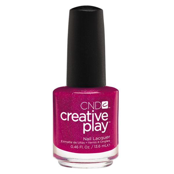 CND Creative Play Polish # 496 Cherry Glo Round 13ml